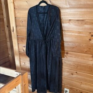 torrid Black Dress with Subtle Jacquard